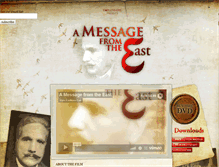 Tablet Screenshot of messagefromtheeast.com